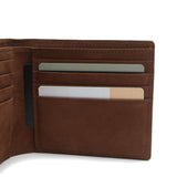 Seni & Kraf Seni dan Kraf Cordovan ACC Billfold Wallet W Coin Purse Bi -Fold Wallet