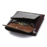 Seni & Kraf Seni dan Kraf Cordovan ACC Billfold Wallet W Coin Purse Bi -Fold Wallet