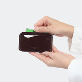 Seni & Kraf Seni dan Kraf Handsewn Cordovan Acc Card Sleeve Wallet Card Case