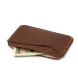 Seni & Kraf Seni dan Kraf Handsewn Cordovan Acc Card Sleeve Wallet Card Case