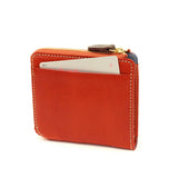 Albero Albero Pierrot Pierro L -shaped Fastener Bi -fold Wallet 6429