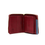 Albero Albero Pierrot Pierro L -shaped Fastener Bi -fold Wallet 6429