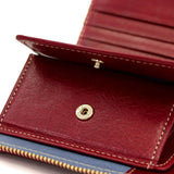 Albero Albero Pierrot Pierro L -shaped Fastener Bi -fold Wallet 6429