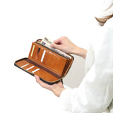 NELD NELDO PUEBRO PUEBLO ROUND FASTERE LONG WALLET AN143