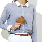 Nelld Wallet NELD PUEBRO Coin Card Case Coin Case Card Case BOX Type Coin Purse Men's Ladies Leather Pueblo An149