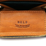 Nelld Wallet NELD PUEBRO Coin Card Case Coin Case Card Case BOX Type Coin Purse Men's Ladies Leather Pueblo An149
