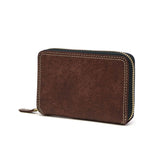 Neldo Bi -fold Wallet NELD PUEBRO Middle round wallet with coin purse box -type coin purse Men's ladies leather leather pueblo an150