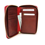 Neldo Bi -fold Wallet NELD PUEBRO Middle round wallet with coin purse box -type coin purse Men's ladies leather leather pueblo an150