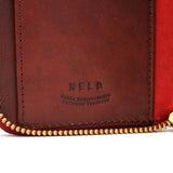 Neldo Bi -fold Wallet NELD PUEBRO Middle round wallet with coin purse box -type coin purse Men's ladies leather leather pueblo an150