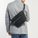 【正規取扱店】ENGAGEMENT ウエストバッグ エンゲージメント ボディバッグ WAIST BAG 斜めがけ タブレット収納 メンズ ナイロン EGWB-001