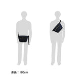 【正規取扱店】ENGAGEMENT ウエストバッグ エンゲージメント ボディバッグ WAIST BAG 斜めがけ タブレット収納 メンズ ナイロン EGWB-001