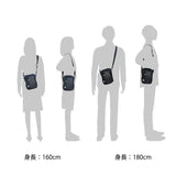 Harvest Label Shoulder Bag HARVEST LABEL CUSTOM Custom Mini SHOLDER 2WAY Diagonal mini-shoulder porch waist Military Men's Harvest label made in Japan HC-0112