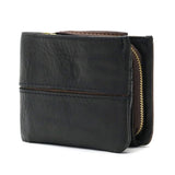 Port Port Buggy Port Penuh Chrome Bi-Fold Wallet HRD-408