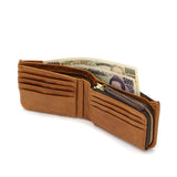 Port Port Buggy Port Penuh Chrome Bi-Fold Wallet HRD-408