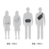 수확 라벨 웨스트 가방 수확 라벨 네오 낙하산 나오라 기병 허리 허리 가방 바디 백 남성 여자 수확 라벨 ht-0152