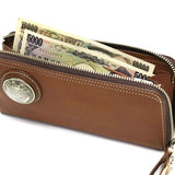 レッドムーン 財布 REDMOON 長財布 L ZIP LONG WALLET Lジップロングウォレット L字ファスナー 小銭入れあり メンズ レザー 牛革 LP2000-RMLA