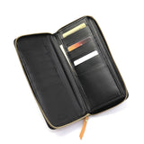 NELD NELDE HEBI SNAKE ROUND FASTNER LONG WALLET AW105