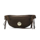 Red Moon Waist Bag REDMOON Bag Body Bag Men Ladies Leather Cowhide RM-MOS