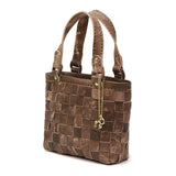 【正規取扱店】ロビタ トートバッグ robita バッグ レディース stone wash anyam nya robita メッシュ ミニトート レザー STA-099-S