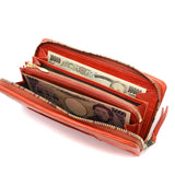 Solatina Long Wallet Solatina Genuine Leather Round Fastener Brand Men's Ladies SW-60050