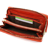 Solatina Long Wallet Solatina Genuine Leather Round Fastener Brand Men's Ladies SW-60050