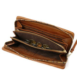 Solatina Long Wallet Solatina Genuine Leather Round Fastener Brand Men's Ladies SW-60050