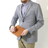 FESON FESON LONG WALLET BRIDLE C CUT F PROSSED MEN 'S LEAGHTER 가죽 가죽 코인 지갑 TB01-002
