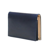 Pemegang Kad Perniagaan Kad Buggy Port Pelabuhan Koi Indigo Dyigo Leather Leather Leather Leather Lelaki Perniagaan Ladies Koi Koi Koi Koi Zys-094