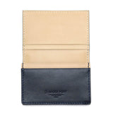 Pemegang Kad Perniagaan Kad Buggy Port Pelabuhan Koi Indigo Dyigo Leather Leather Leather Leather Lelaki Perniagaan Ladies Koi Koi Koi Koi Zys-094