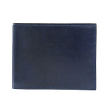 Buggy Port Wallet Port Port Bi-Fold Wallet Koi Indigo Dye Smooth Leather Leather Leather Kotak Jenis Koin Dompet Lelaki Lelaki Koi Koi Koi Zys-098