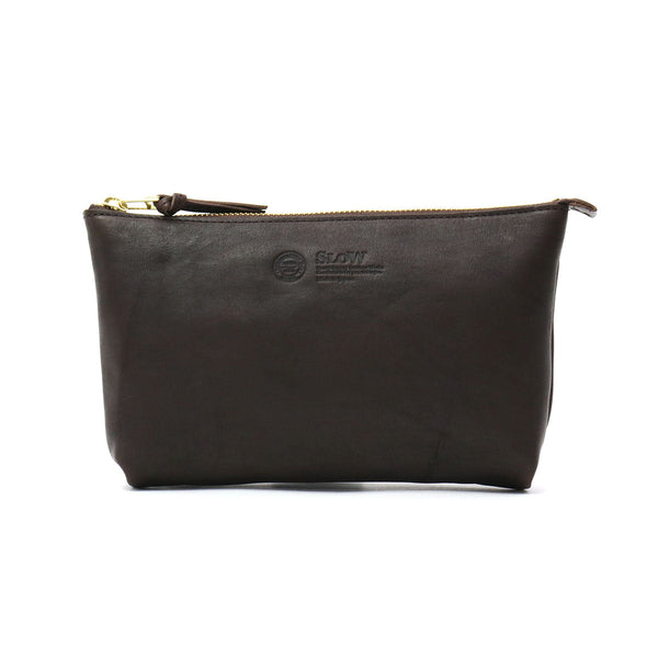 Sarung aksesori kulit SLOW SLOW Pouch (M) rubono Rubono Tochigi Leather Men Women 300S17C