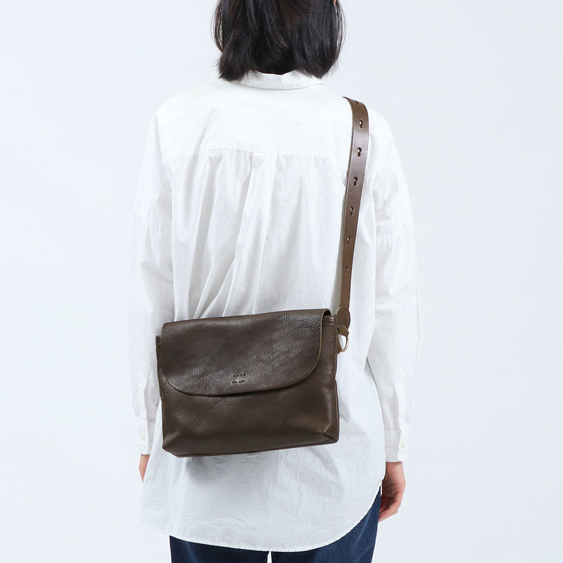 【当店限定モデル】 別注 スロウ ショルダーバッグ SLOW 斜めがけ bono ボノ flap waist bag 小さめ 本革 栃木レザー メンズ レディース 日本製 大人 858S15LG