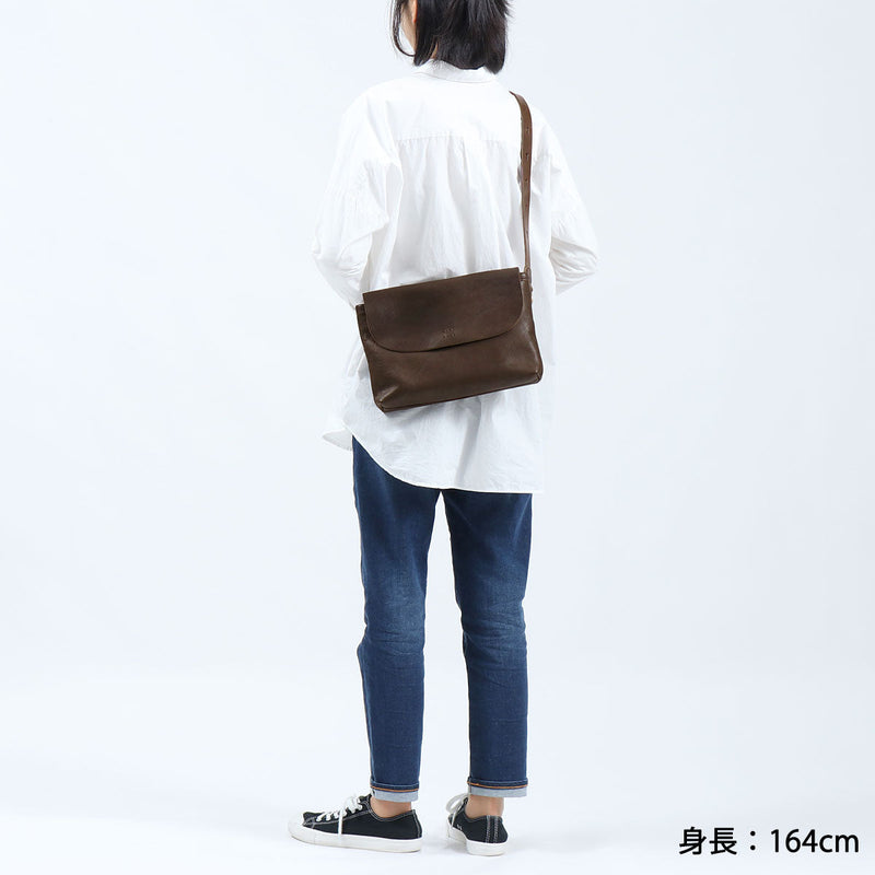 【当店限定モデル】 別注 スロウ ショルダーバッグ SLOW 斜めがけ bono ボノ flap waist bag 小さめ 本革 栃木レザー メンズ レディース 日本製 大人 858S15LG