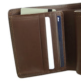 CORBO CORBO BI-FOLD WALLET SLATE SLATE DORSE COIN LELAKI TERSEDIA CORBO