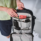 Air Bucksack Men's Ladies大容量时尚时尚黑色的黑色Aer Rucksack Daypack背包休闲企业通勤品牌B4 A4 A4功能简单旅行2 -layer Ultra Collection 91040