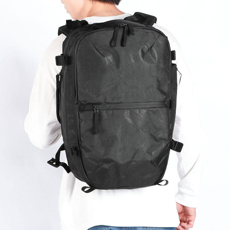 Air Bucksack Men's Ladies大容量时尚时尚黑色的黑色Aer Rucksack Daypack背包休闲企业通勤品牌B4 A4 A4功能简单旅行2 -layer Ultra Collection 91040