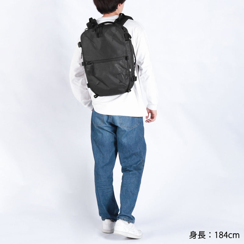 Air Bucksack Men's Ladies大容量时尚时尚黑色的黑色Aer Rucksack Daypack背包背包休闲商务通勤者品牌B4 A4功能简单旅行2 -Layer Ultra Collection 91041