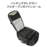 Air Bucksack Men's Ladies大容量時尚時尚黑色的黑色Aer Rucksack Daypack背包背包休閒商務通勤者品牌B4 A4功能簡單旅行2 -Layer Ultra Collection 91041