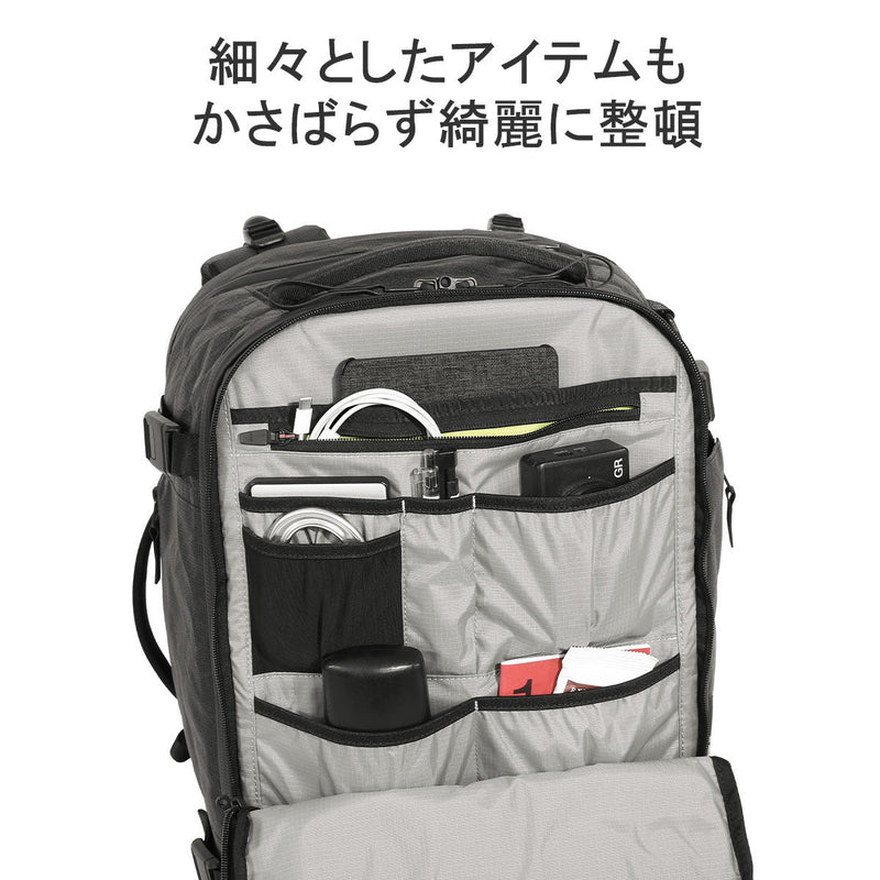 Air Bucksack Men's Ladies大容量时尚时尚黑色的黑色Aer Rucksack Daypack背包背包休闲商务通勤者品牌B4 A4功能简单旅行2 -Layer Ultra Collection 91041