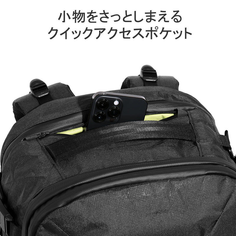 Air Bucksack Men's Ladies大容量時尚時尚黑色的黑色Aer Rucksack Daypack背包背包休閒商務通勤者品牌B4 A4功能簡單旅行2 -Layer Ultra Collection 91041