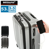 [Genuine 1 year warranty] Bermas Bermas Inter City Front Open Suitcase 53L 60501