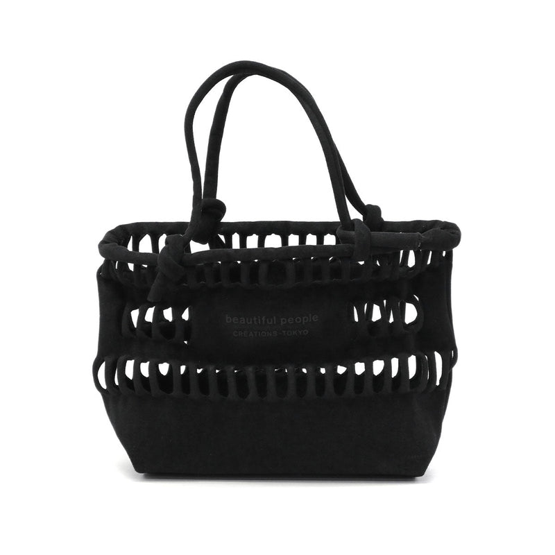 Beauty Full People Tote Bag KONBU KNIT SHOPPING BUSKET BAG S 611948