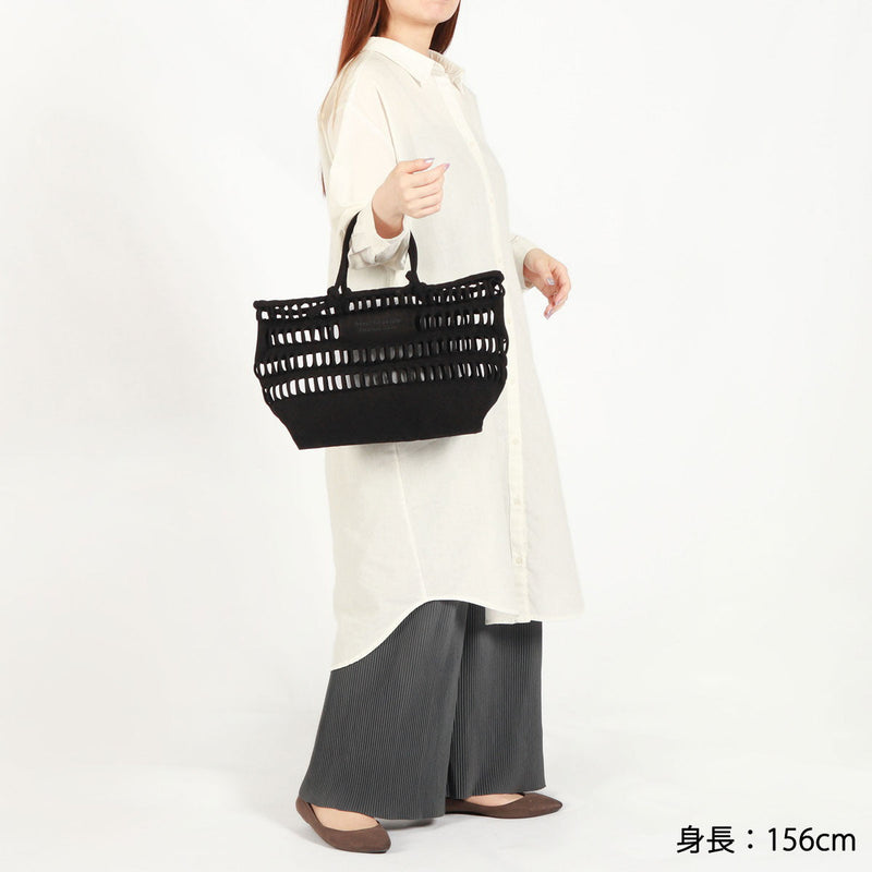 ビューティフルピープル トートバッグ konbu knit shopping busket bag 611949