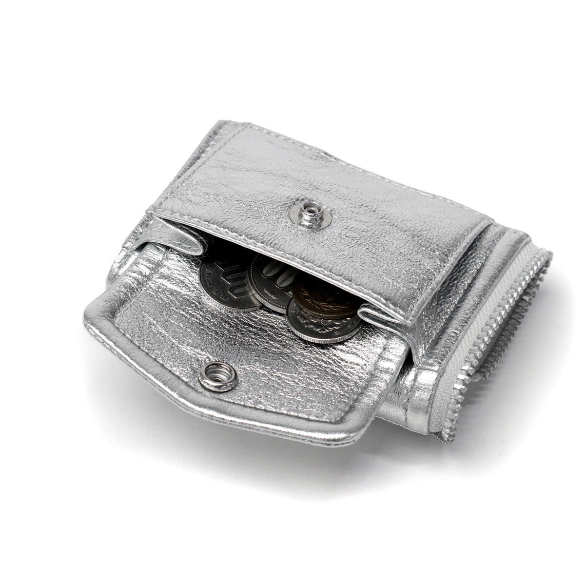 ビューティフルピープル riders petit wallet シルバー ビューティフルピープル 財布 riders petit wallet 511975