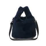 チャムス トートバッグ Elmo Fleece Mini Shoulder Tote Bag CH60-3831