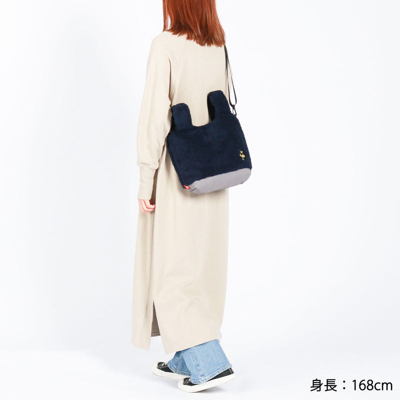 チャムス トートバッグ Elmo Fleece Mini Shoulder Tote Bag CH60-3831