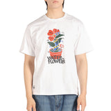 [Produk Jepun Tulen] T-shirt Chums untuk Lelaki dan Wanita, Lengan Pendek, Top Brand Chums, Dicetak, 100% Kapas, Luaran, Putih, Penolak Serangga, Hitam, Anti-Bug, Anti-Bug Air di Bunga T-Shirt CH01-2509