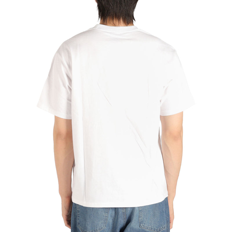 [Produk Jepun Tulen] T-shirt Chums untuk Lelaki dan Wanita, Lengan Pendek, Top Brand Chums, Dicetak, 100% Kapas, Luaran, Putih, Penolak Serangga, Hitam, Anti-Bug, Anti-Bug Air di Bunga T-Shirt CH01-2509