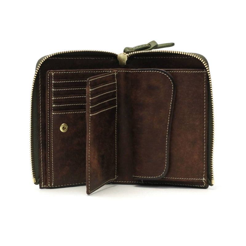 Colvo Bi-Fold錢包男士女士品牌Corbo Wallet Bi Bi-Fold Leather Leather Leather Leather Leather Leather Leather Leather Short Wallet Z形Zye Zye Zyeet錢包，日本有一個大容量卡口袋Pueblo Pueblo Pueblo Publo Publo Publo Publo Publo Publo 1ln-1710