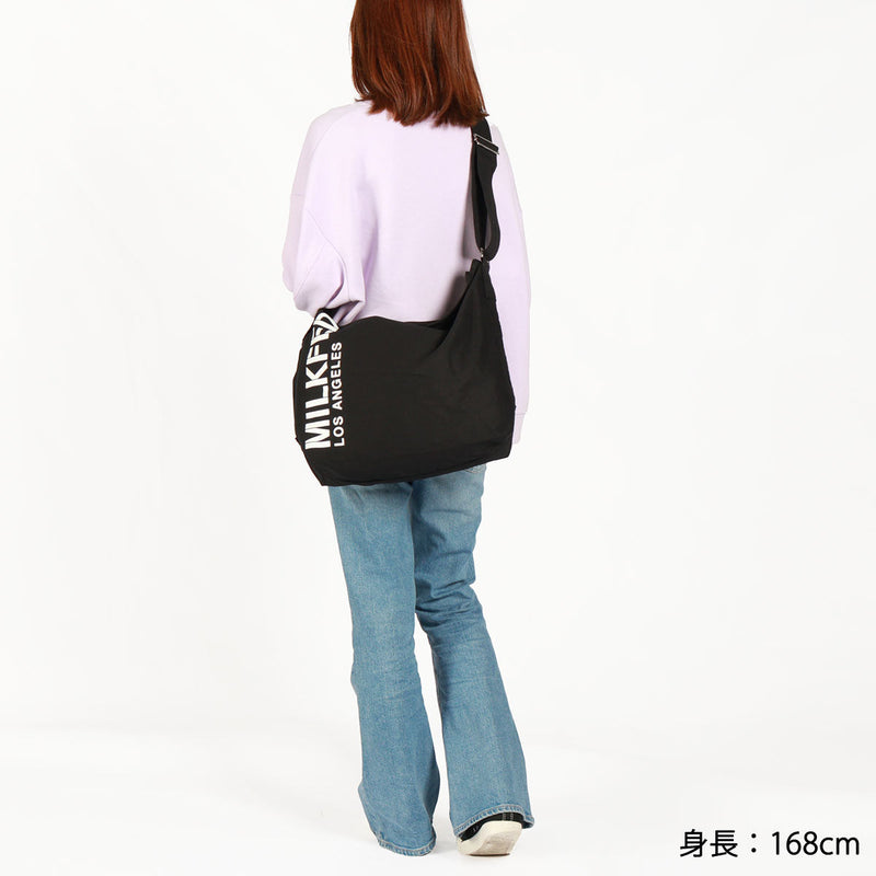 ミルクフェド ショルダーバッグ STENCIL LOGO SH BAG 103233053004